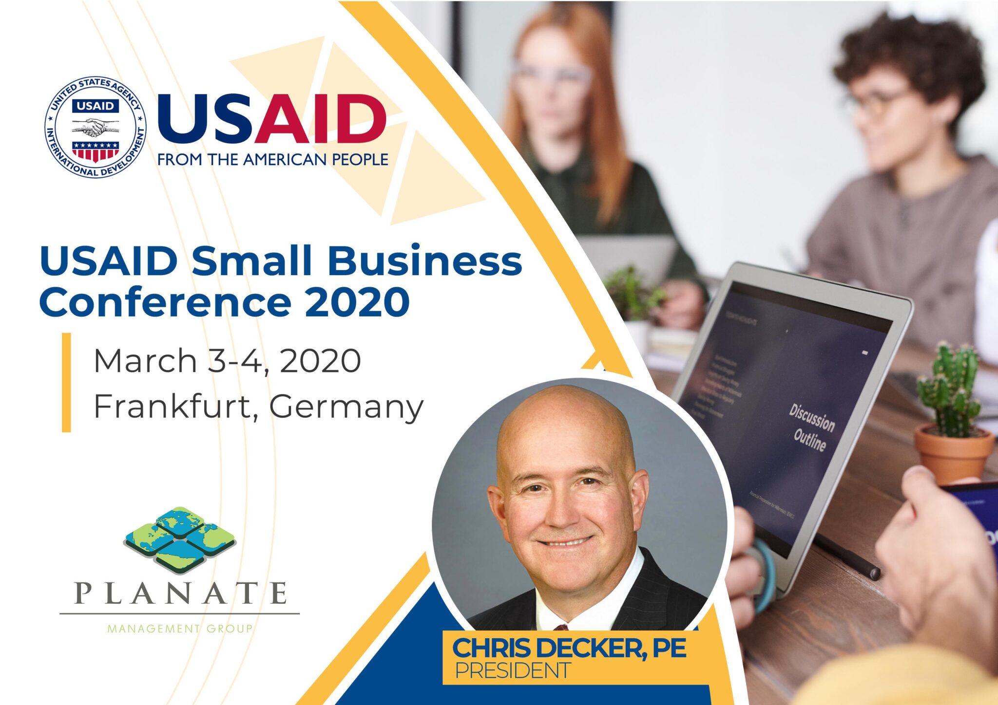 USAID Small Business Conference 2020 Planate Management Group
