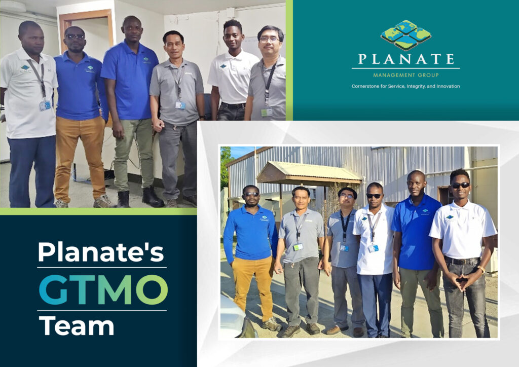 Planate Management Group Earns Exemplary Grade at Naval Station Guantanamo Bay (GTMO), Cuba