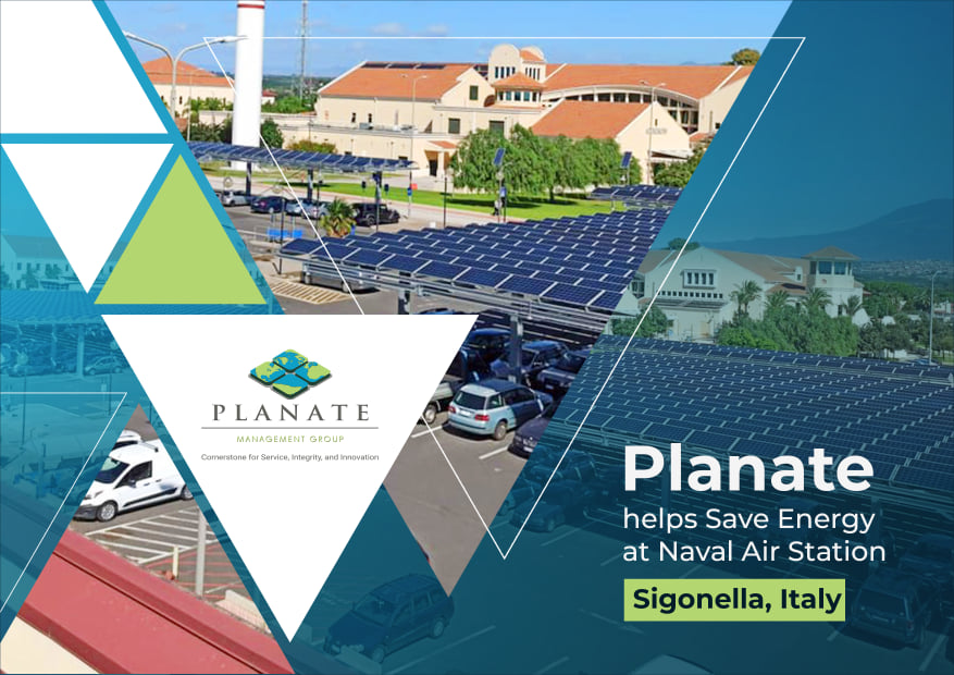 Planate Helps Save Energy at Naval Air Station Sigonella, Italy