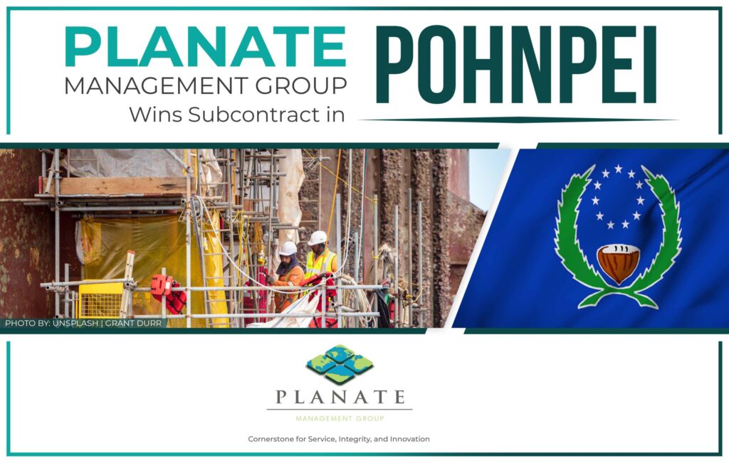 Planate Wins Subcontract in Pohnpei