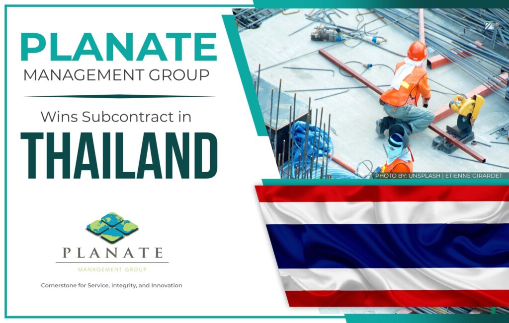 Planate Wins Subcontract in Thailand