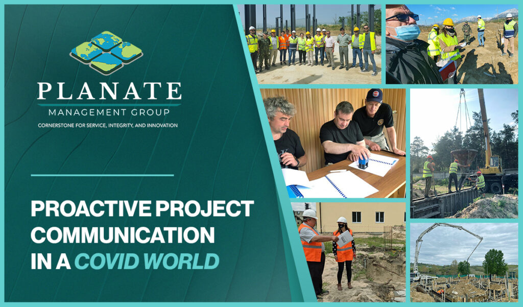 PROACTIVE PROJECT COMMUNICATION IN A COVID WORLD