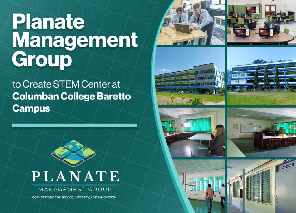 Planate Management Group to Create STEM Center at Columban College Baretto Campus