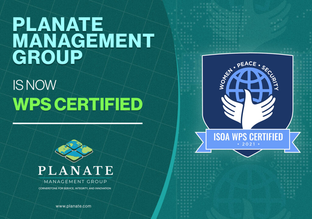 Planate Management Group Is Now WPS Certified