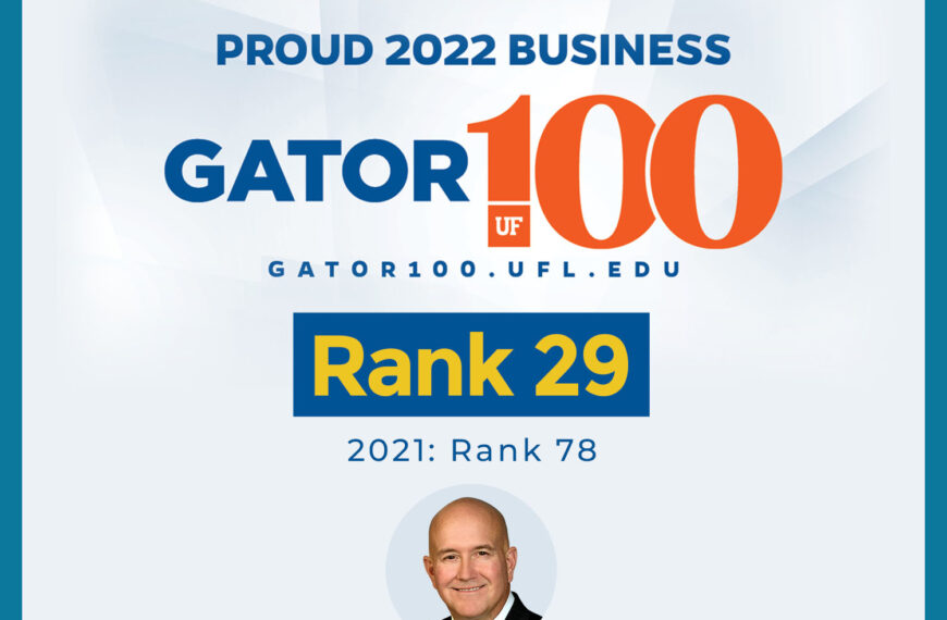 Planate Management Group Lands 29th On Gator100 List