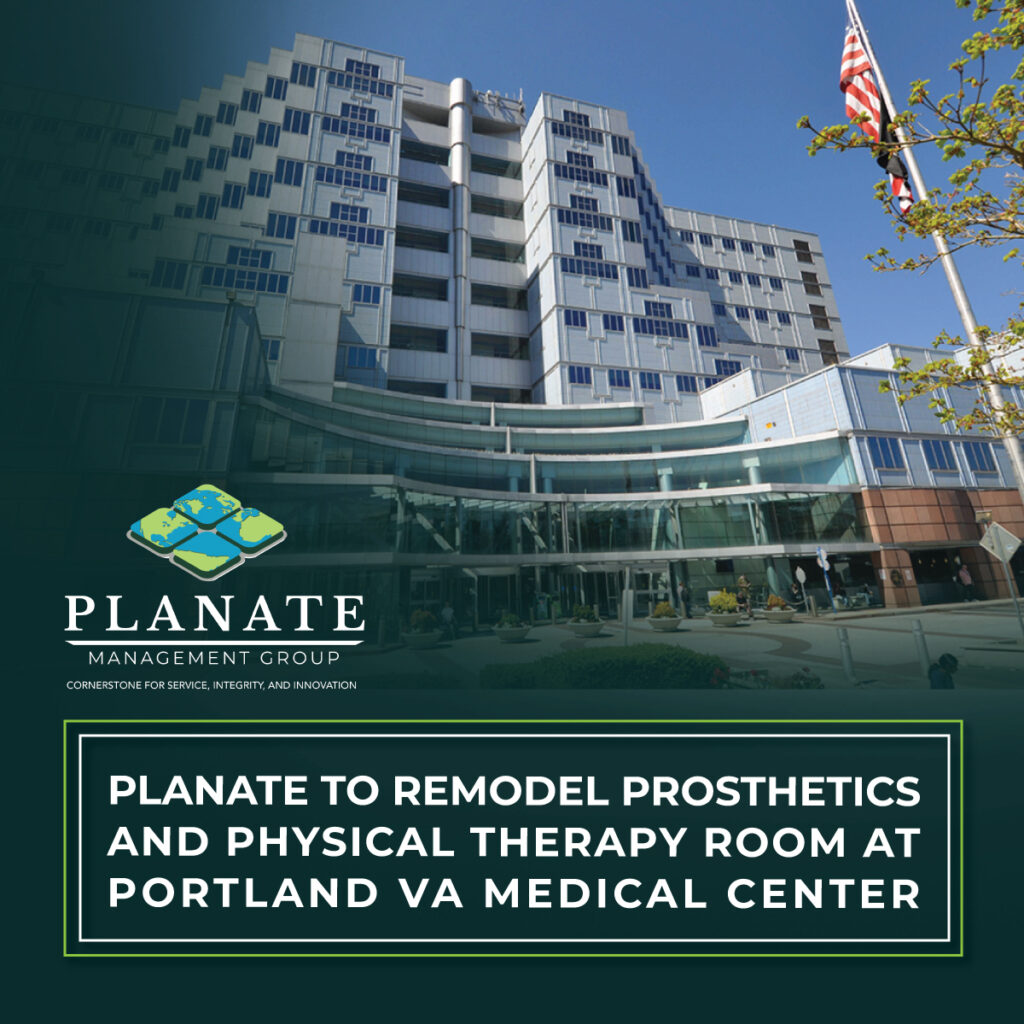 Planate to Remodel Prosthetics and Physical Therapy Room at Portland VA Medical Center