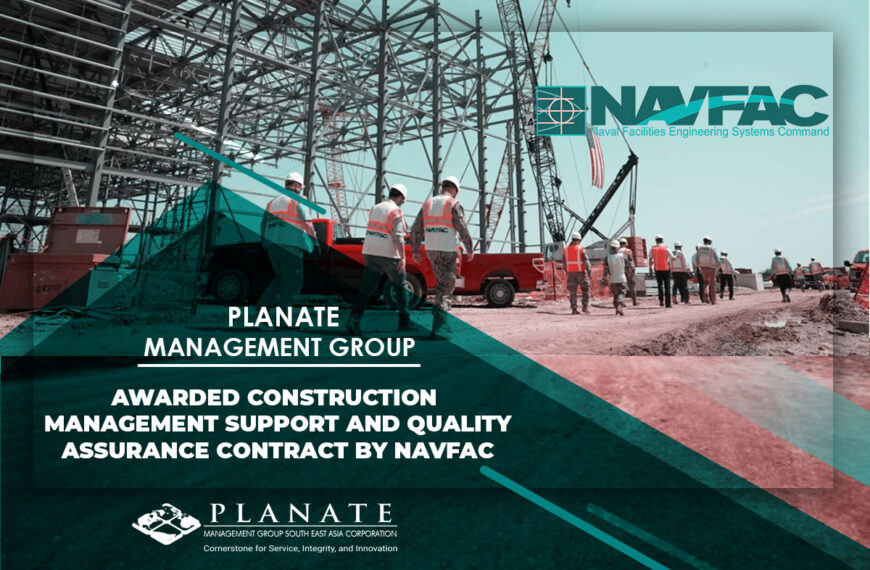 Planate Management Group Awarded Construction Management Support and Quality Assurance Contract by NAVFAC 