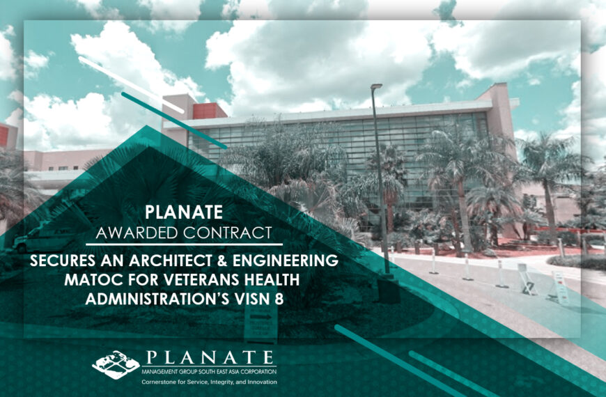 Planate Management Group Secures an Architect and Engineering MATOC for Veterans Health Administration’s VISN 8